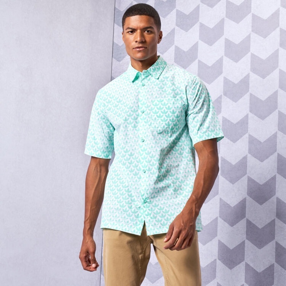 adidas Original Button Up Shirt